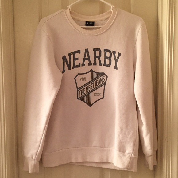 White Sweatshirt
