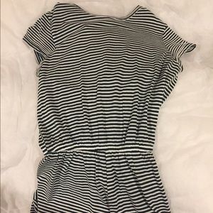 STRIPED AMERICAN APPAREL T SHIRT ROMPER