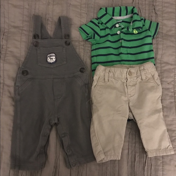 Baby boy clothes, size 0-3m, Carters and Gap