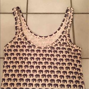 Elephant Banana Republic Tank