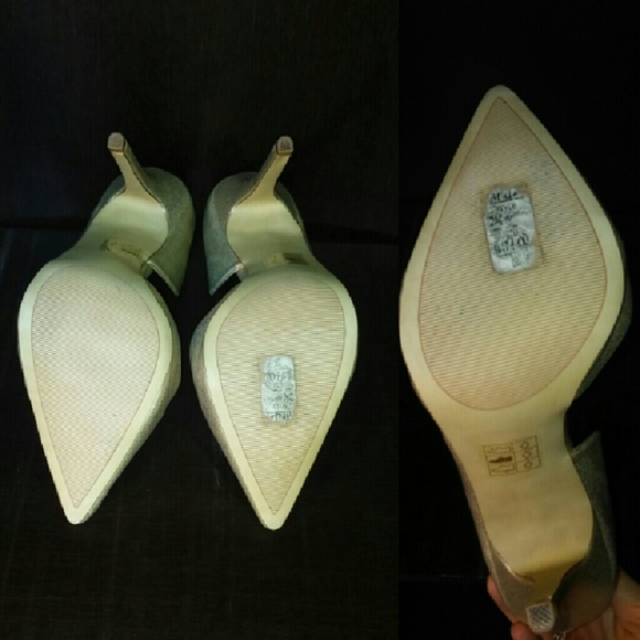 Bebe Gold D’Orsay Pumps - Picture 7 of 8