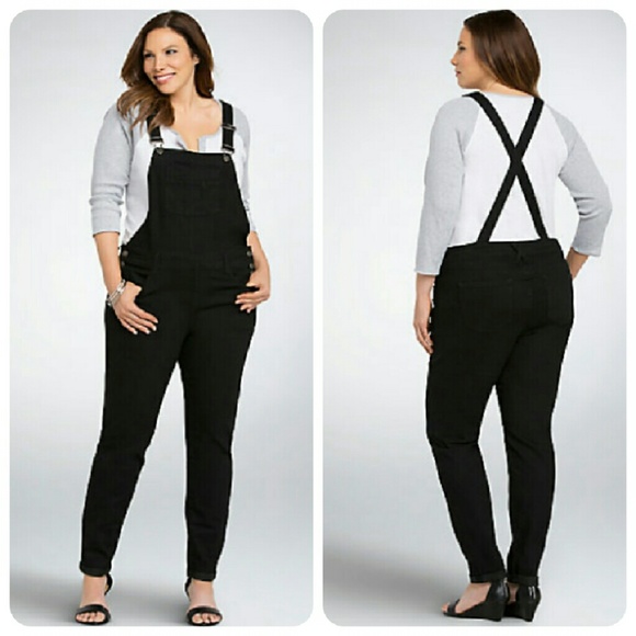 💥SALE💥New Black Jean Overalls 12 90's throwback