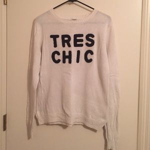 Sweater, Tres Chic