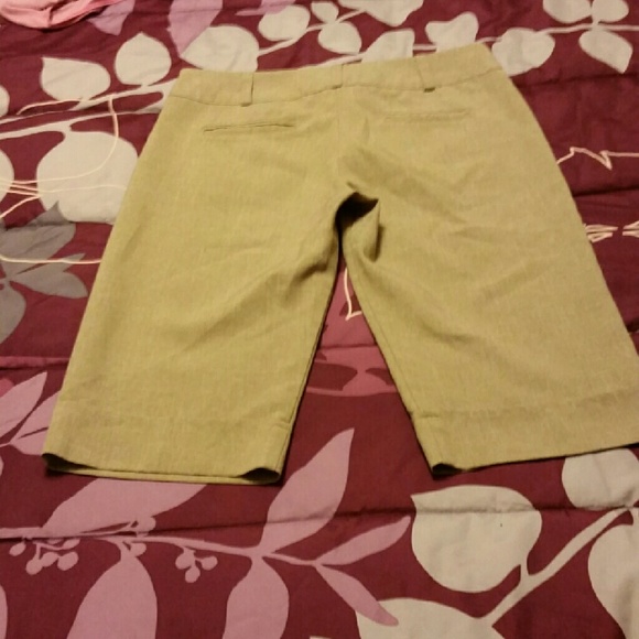 Charlotte Russe tan dress cullottes size 7 - Picture 2 of 2