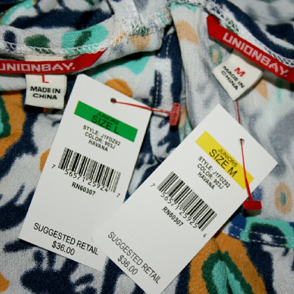 ✨1 M Left✨ Moroccan Print High-Low Rayon Tank NWT - Picture 4 of 4