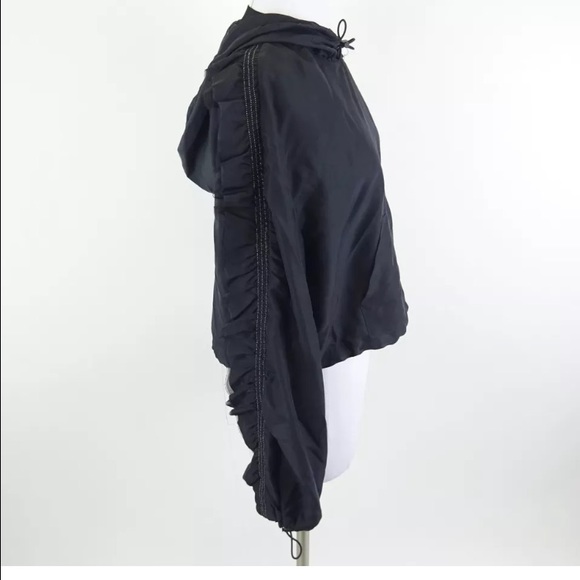 Kendall Jenner 3.1 Philip Lim Silk Hooded Jacket - Picture 3 of 5