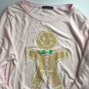 Moving Sale 📦 Wildfox "Gingerbread Man" Pullover