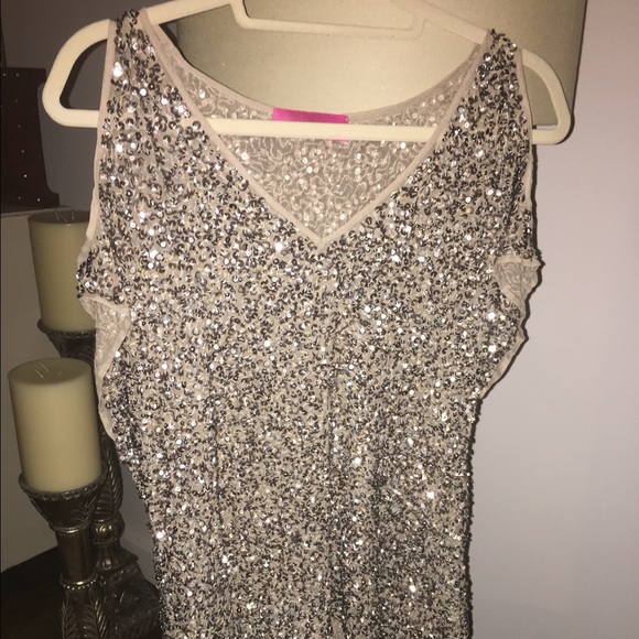 Pookie & Sebastian sequin top