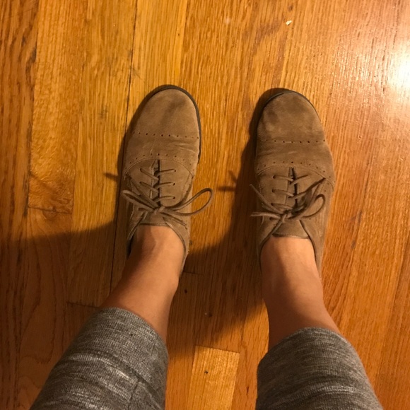 Brown Oxfords