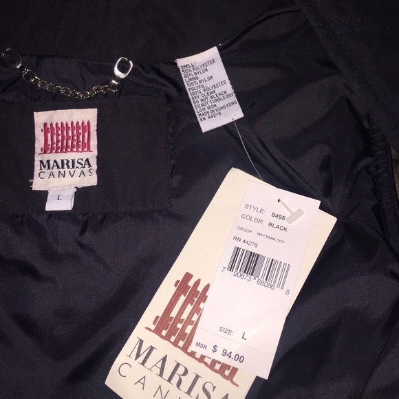 Black Quilted Vest - Picture 4 of 4