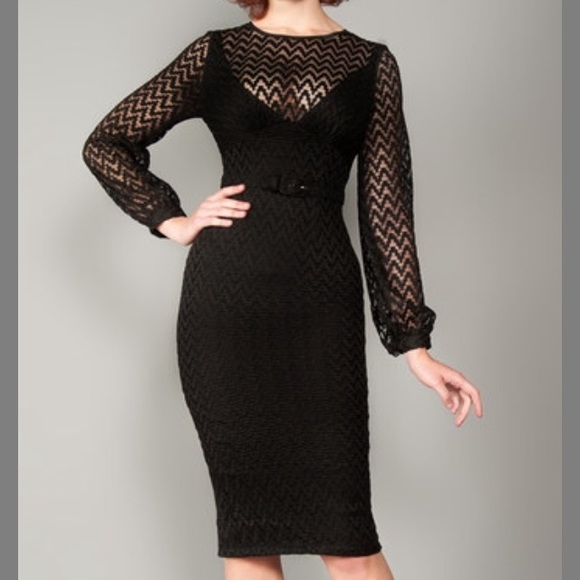 Pinup Girl Clothing Lisa Sheath Dress - 2X NWT