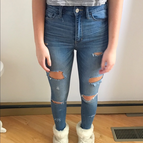 ripped jeans
