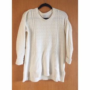 Madewell Slouchy Cable Knit Sweater
