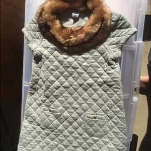 Janie and Jack outfit with fur collar