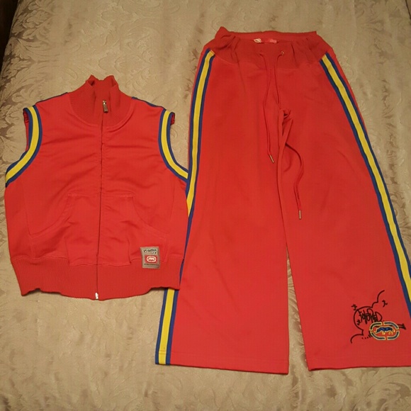 •GIFTED• Ecko Red 2pc pants set - Picture 2 of 4