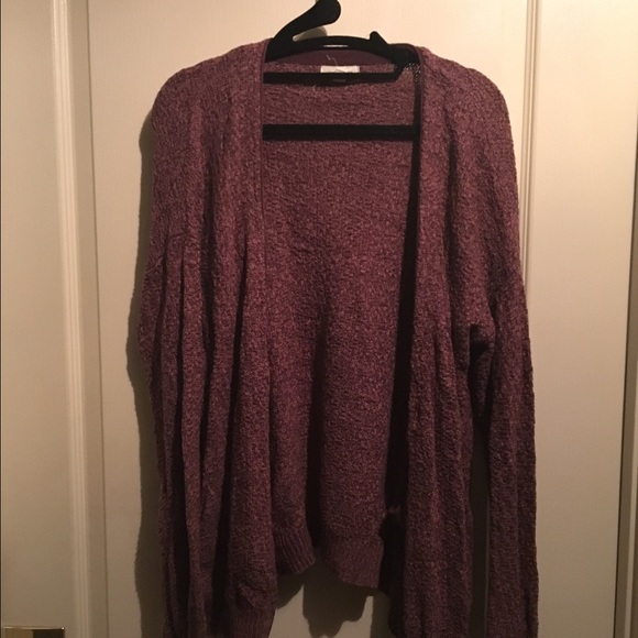 Urban Outfitters pink zip cardigan