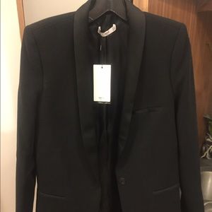 NWT mango black tuxedo blazer