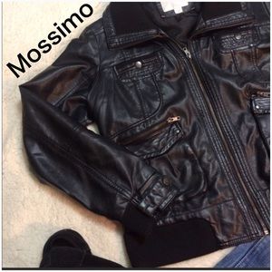 Mossimo Black leather jacket