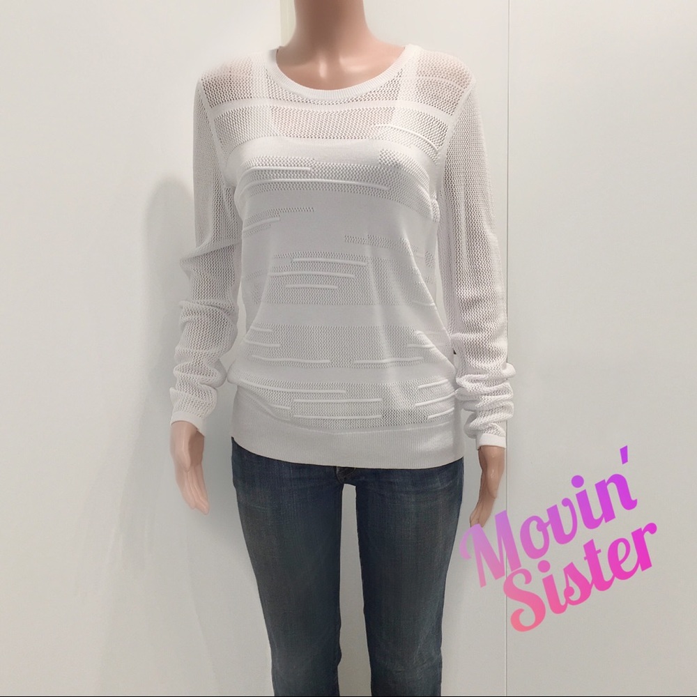 Vince Sweater, SZ M, NWT, white