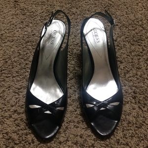 Guess black heels
