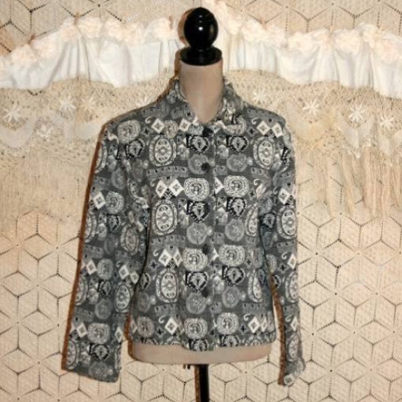 Chico's Cameo Tapestry Jacket
