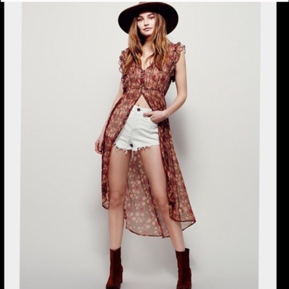Free people high low dress