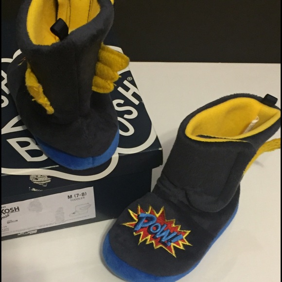 Oshkosh Superhero Slippers. NWT! - Picture 2 of 3