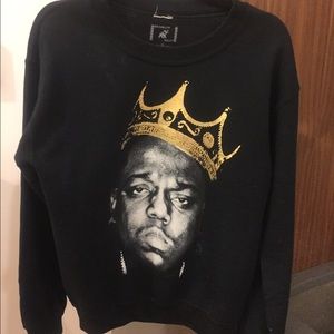 Vintage black Notorious BIG hoodie sweatshirt