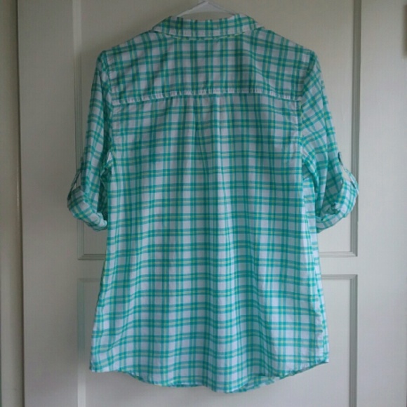 St. John's Bay Roll Tab Camp Shirt - Picture 2 of 3