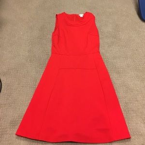 Red Jcrew dress