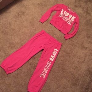 Victoria's Secret PINK sweat suit
