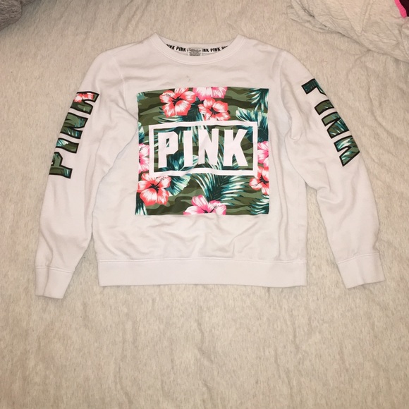 authentic PINK crew neck