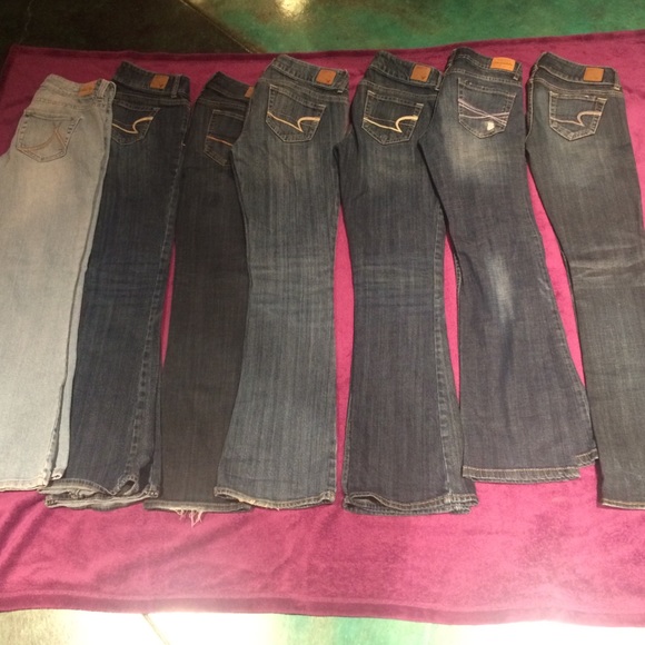 ✨Bundle of 7 jeans✨