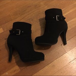Black booties