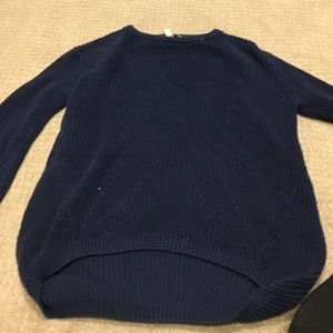 Navy blue banana republic sweater