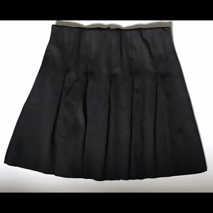 Zara Black Pleated Skirt