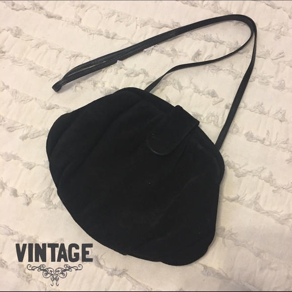 V I N T A G E Suede Crossbody - image 1