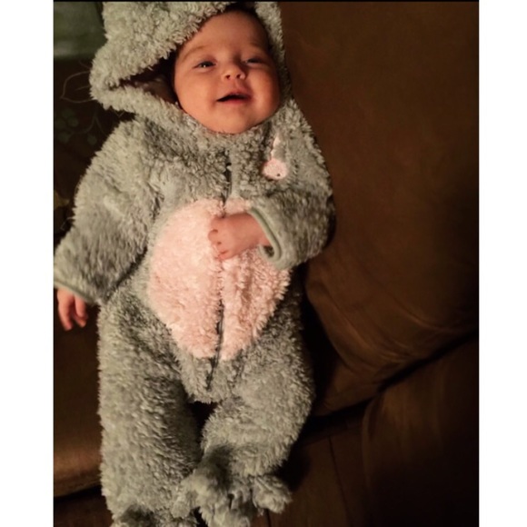 Fuzzy bunny suit