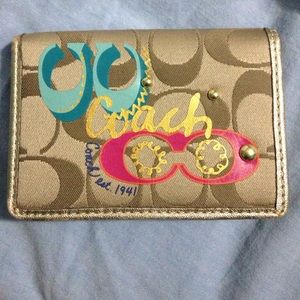 Coach small wallet