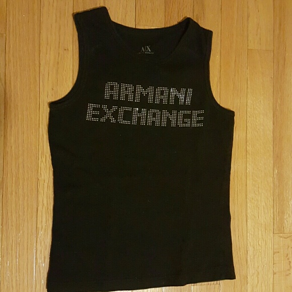 Armani Exchange studded Top