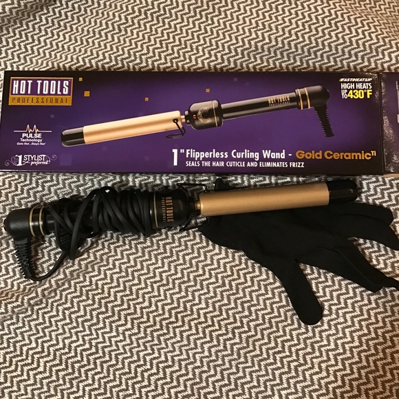 NEW IN BOX! hot tools curling wand