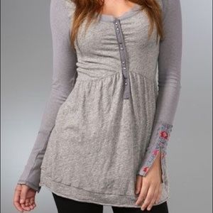 Free People Disco Tunic Top