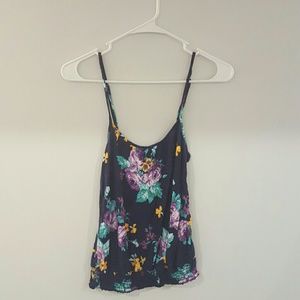 Forever 21 small floral tank top
