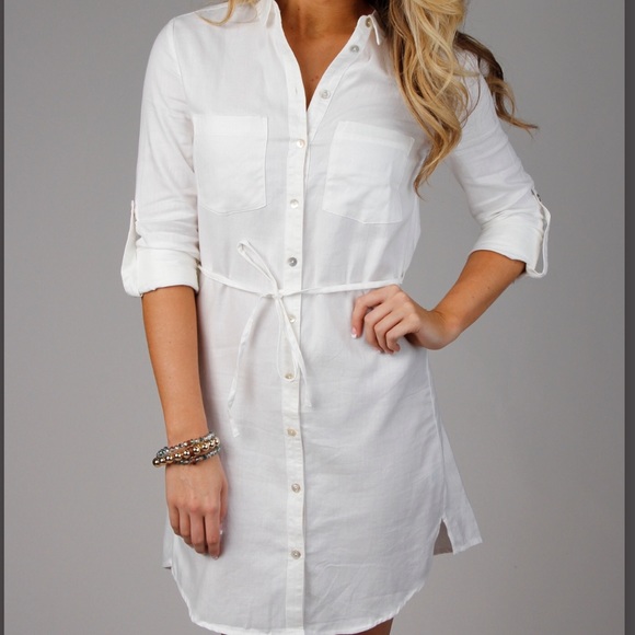 NWT •Blue• Version Boutique Dress L