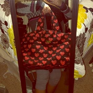 Betsey Johnson overnight/luggage bag