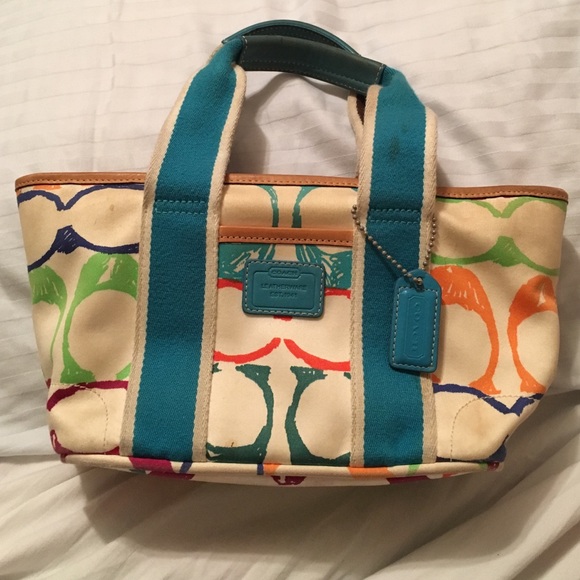 Coach small doodle bag