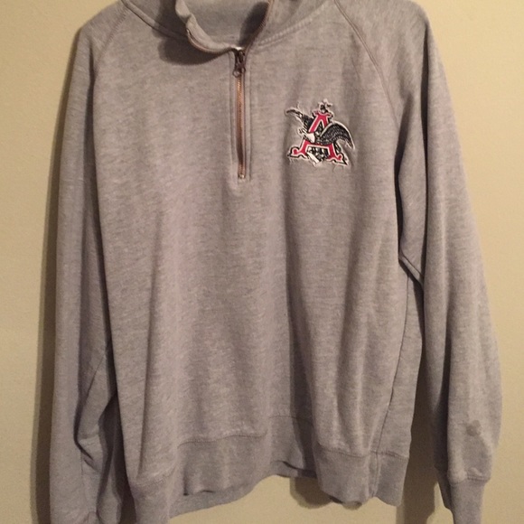 Grey Pullover-AB logo