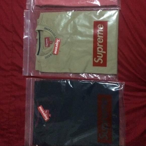 SUPREME RIB LOGO LONG SLEEVE BUNDLE DEAL!!! - Picture 1 of 3