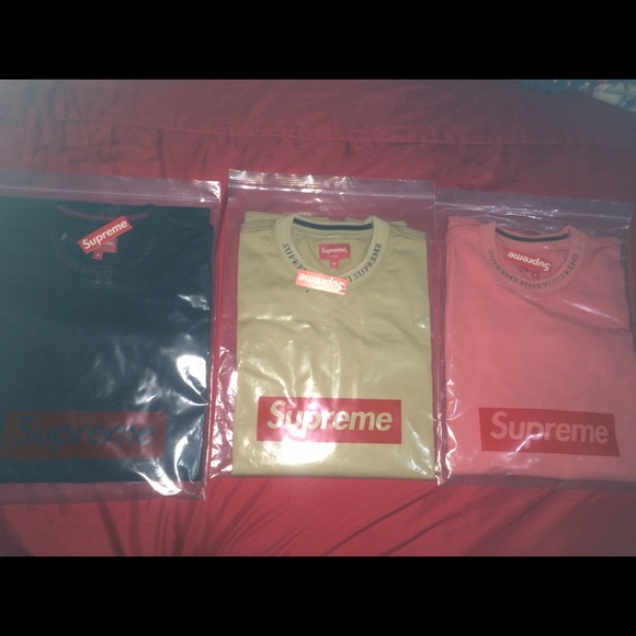 SUPREME RIB LOGO LONG SLEEVE BUNDLE DEAL!!! - Picture 2 of 3