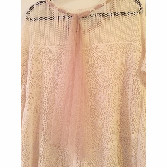 Ryu Cream Crochet Top - Picture 4 of 4